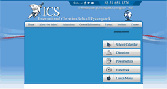 Desktop Screenshot of icsptk.org